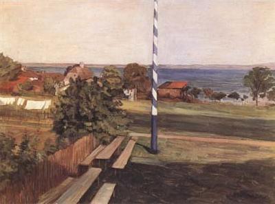  Landscape with Flagpole (mk09)